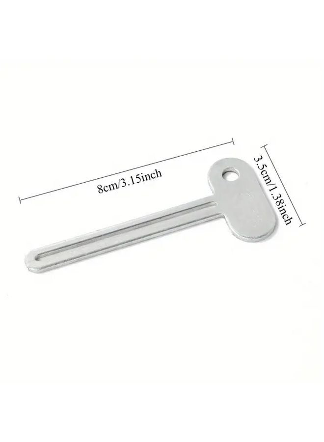 2pcs Stainless Steel Manual Toothpaste Squeezer Tool Heavy Duty Tube Opener - Image 3